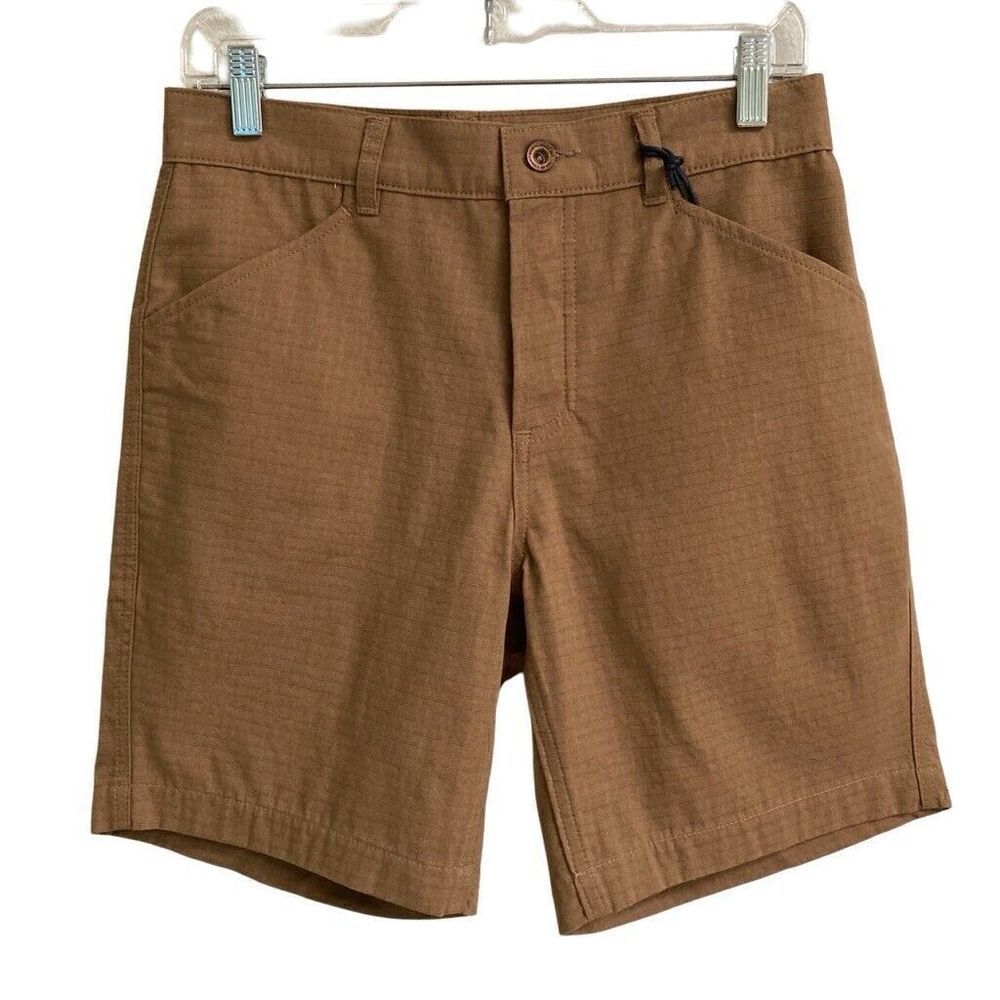 Taylor Stitch The Camp Shorts In British‎ Khaki Ripstop Tan Men’s NEW